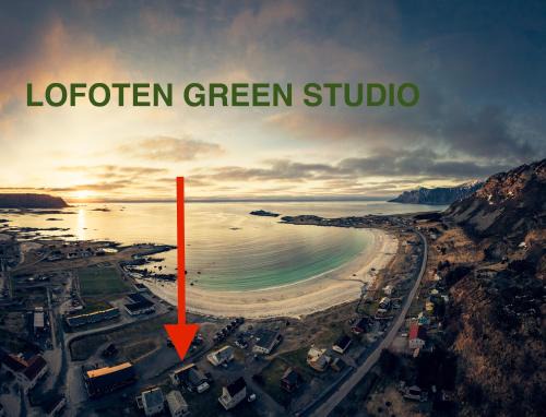 Flakstad Apartment | Oceanfront Lofoten Green Studio with 9.2/10 Guest Rating
