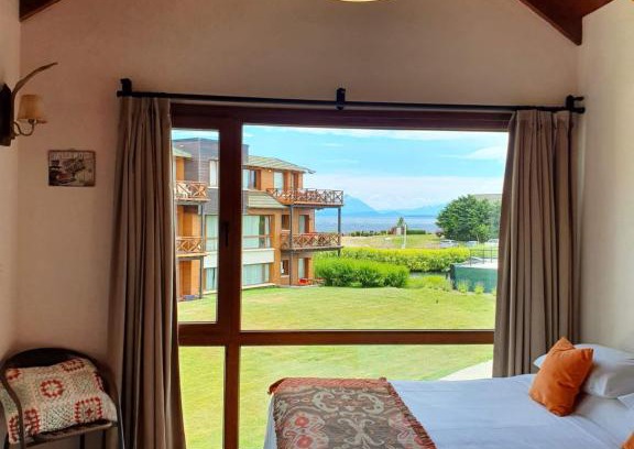 Dina Huapi Apartment | Oceanfront Escape at Loft 201 Los Notros - Rated 8.9/10
