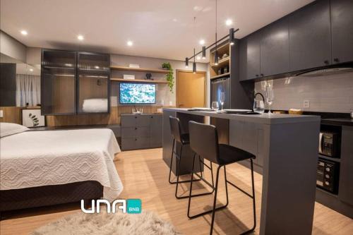 Sao Goncalo Apartment | Pet-Friendly Loft 410 with Scenic Parque Una Views