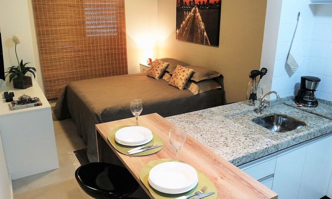 Central Zone Apartment | Cozy Loft Steps from Metro in São Paulo's Hotspot