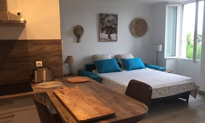 Cogolin Apartment | Charming Loft in the Picturesque Quartiers Provençaux