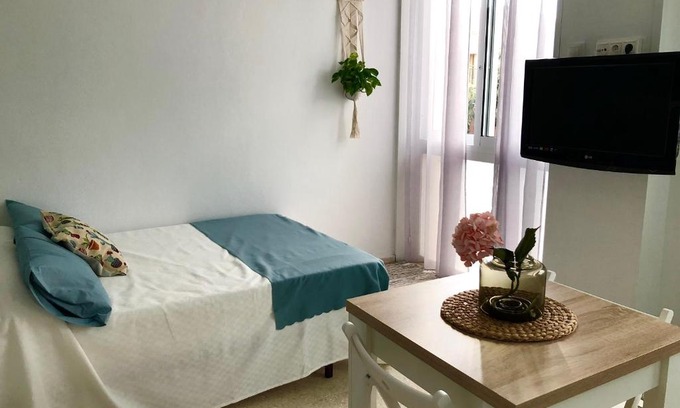 Ciudad Jardin Apartment | Inviting Loft with Pool Access for Memorable Stays