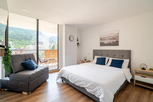 Santa Fe Apartment | Modern Loft with City and Monserrate Views - Rated 10/10!
