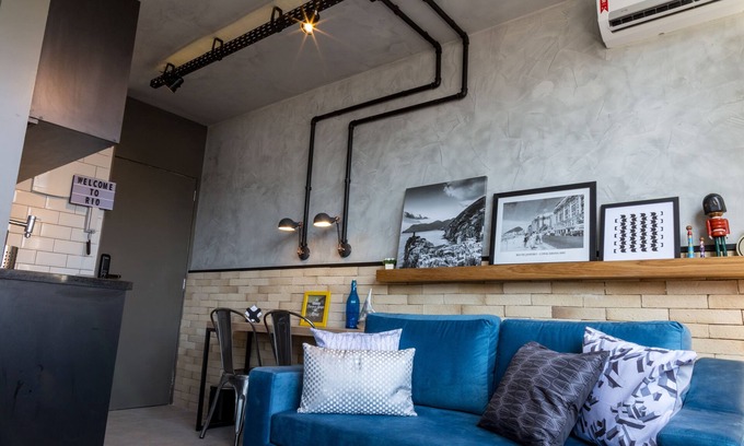 Copacabana Apartment | Beachfront Loft Design Copacabana with Ocean View & Spa