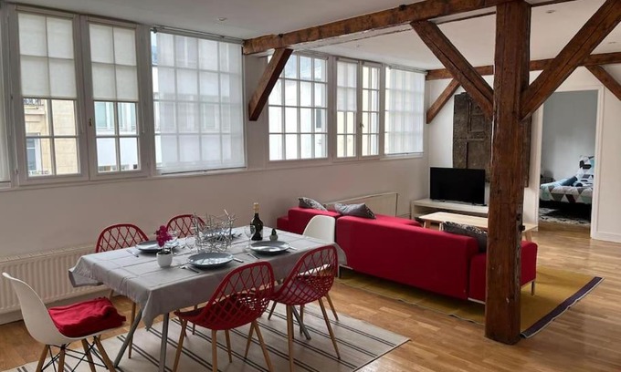 Quartier Sainte-Marguerite Apartment | Elegant Loft Duplex Paul Bert - 4-Star, Rated 9.8/10