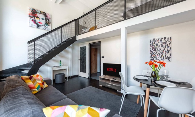 Karlin Apartment | Loft duplex studio in Prague Center