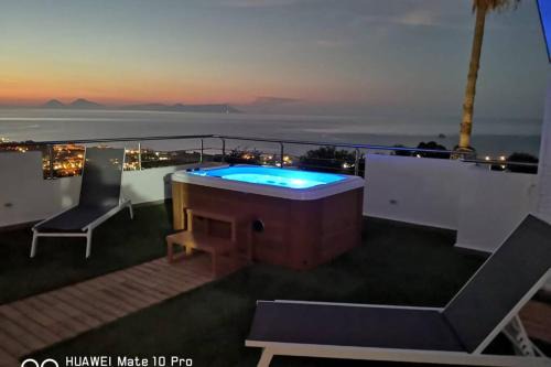 Patti House | Idyllic Loft with Private Hot Tub and Ocean View