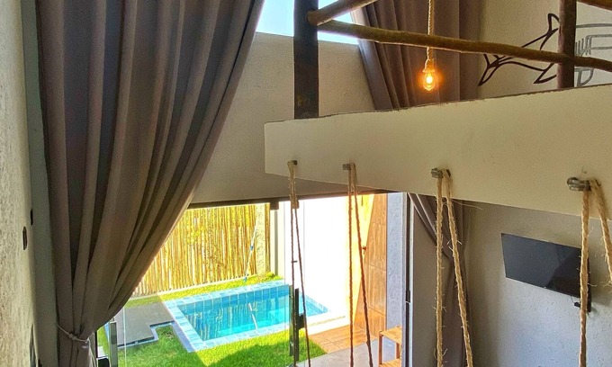Porto de Pedras House | LOFT Mar 101 - Private Pool - Just Steps from Gastronomic Villages
