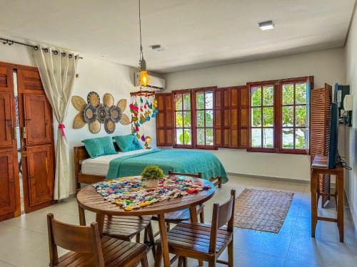 Porto de Pedras House | Beautiful Oceanfront Loft Maruê in Porto de Pedras