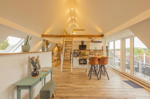 Bad Bentheim Apartment | Loft Apartment with Castle View and Family-Friendly Perks