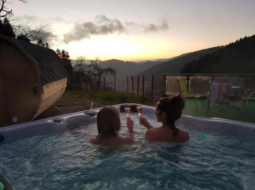 Hausach Apartment | Loft mit Whirlpool & Fass-Sauna im Schwarzwald