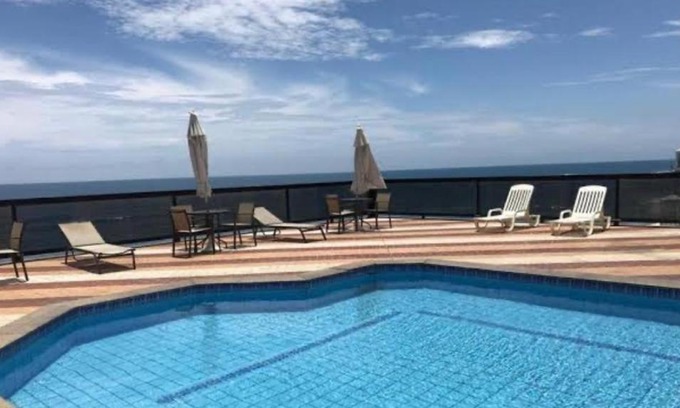 Pituba Apartment | Oceanfront Escape at Loft Pituba Sol: Spa & Pool Awaits