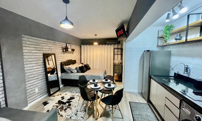 Kobrasol Apartment | Guest Rated 9.6: Loft Studio 308 in Kobrasol, near Floripa