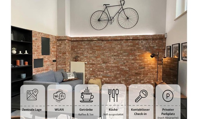 Altstadt - Sankt Sebald Apartment | Spacious Studio Apartment in Prime Location with Parking