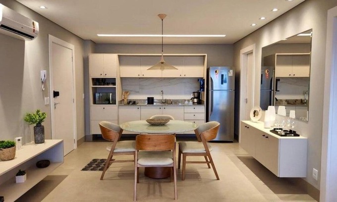Santa Fe House | Exceptional Loft Steps from Shopping with Pool & Pet Friendly