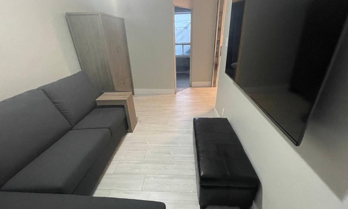 Rouyn-Noranda Apartment | Loft with a sofa bed (Le Convivial)