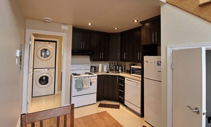 Bellerive Apartment | Stylish Loft with Mezzanine and Pool Access Near Amenities