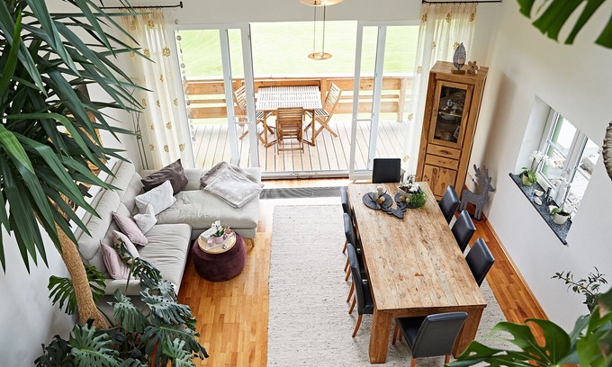 Rettenberg Apartment | Panoramic Mountain View Loft with Pool and Family Amenities