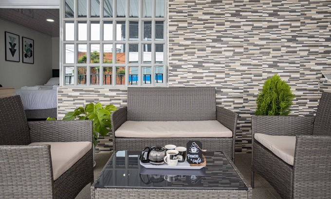 Fontibon Apartment | Charming Loft with Private Terrace Near Airport & Embassy