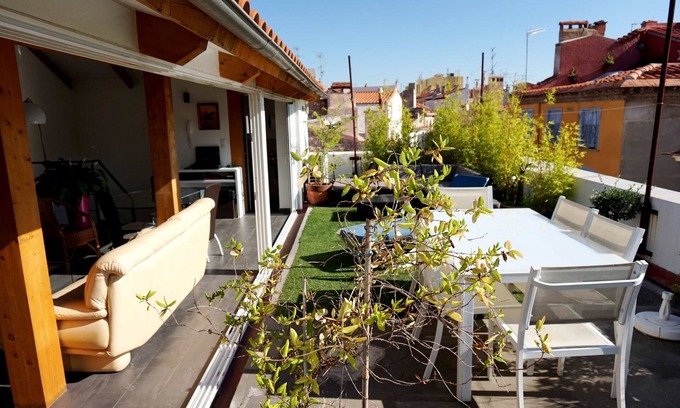 Saint-Jean Apartment | Historic Center Loft with Terrace & Top-Rated Amenities