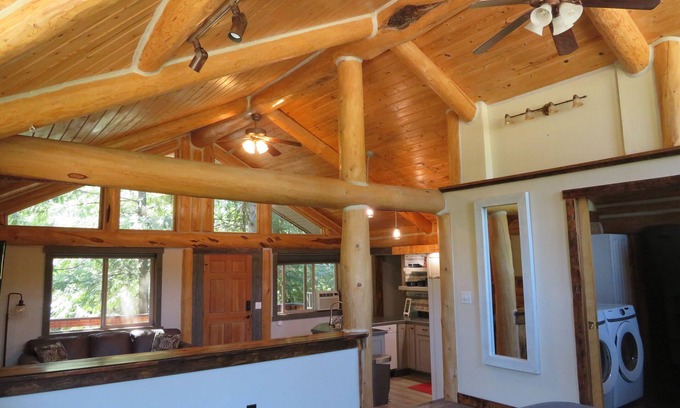 Whitefish Apartment | Cozy Lofted Studio in the Heart of Whitefish Mountain Range