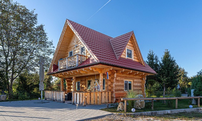Podcetrtek Ski Chalet | Forest Fairy Log Cabin: Pet-Friendly Retreat in Slovenia
