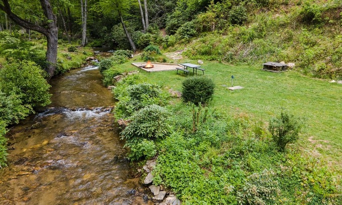 Pisgah Forest House | Pet-Friendly Eagles Nest: 2 Bed, 2 Bath with Breakfast