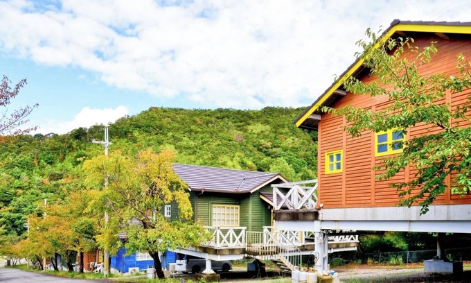 Yuasa Hotel | Log cottage for 4 people Fully equipped and pet/Aridagun Wakayama