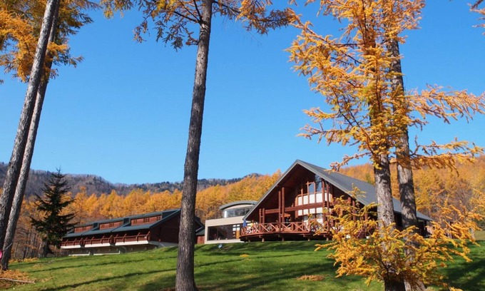 Minamifurano Hotel | Premier Log Hotel at Larch Lake, Kanayama - Guest Rated 9.4