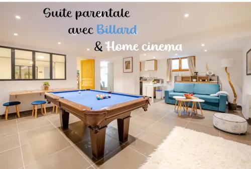 Neuvecelle House | Exclusive Getaway with Billiards and Private Terrace