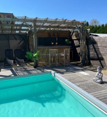 Saint-Dolay House | Cozy Retreat with Private Pool & Hot Tub – 4-Star Stay