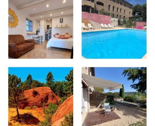 Viens Apartment | Relaxing Retreat with Pool & Stunning Views of Luberon