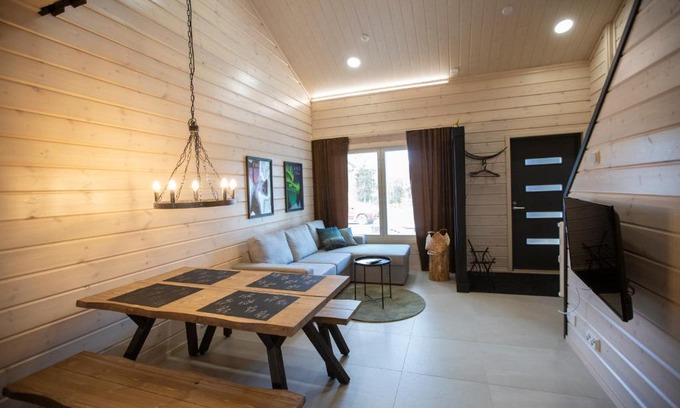 Akaslompolo House | Discover LOIMU: 4-Star Ocean View Retreat with Hot Tub