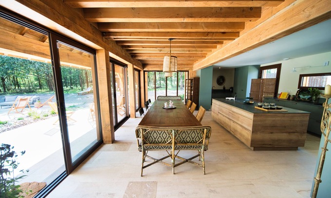 Lion-en-Sullias House | Discover Longère Rénovée with Pool & Spa in Sologne