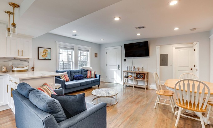 Long Branch Apartment | Exceptional Long Branch Getaway - Steps to Beaches & Dining!