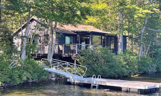 Mount Desert Cottage | Idyllic Long Pond Cottage: Lakefront Retreat with Pool