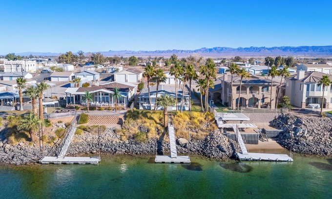 Mohave Valley House | Riverside Retreat: Guest Rated 9.8 with Private Dock