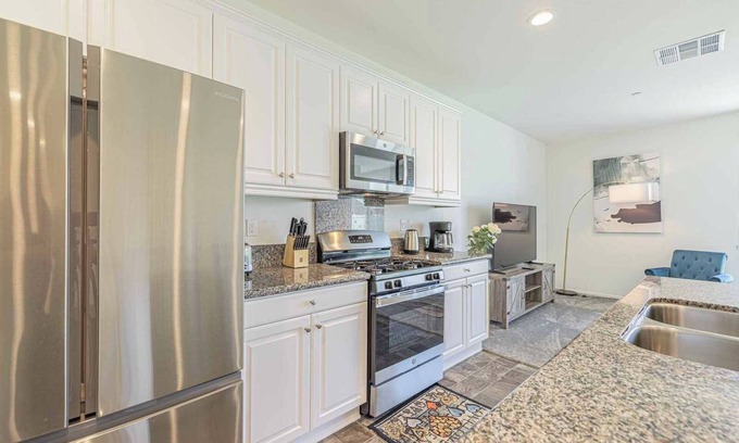 Lancaster House | Pet-Friendly Retreat with Dedicated Workspace & Fenced Yard