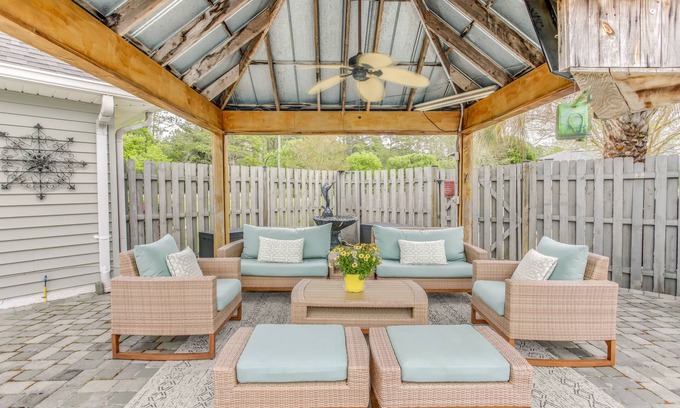 Longs House | Relaxing Longs Getaway with Pool & Hot Tub Near the Beach