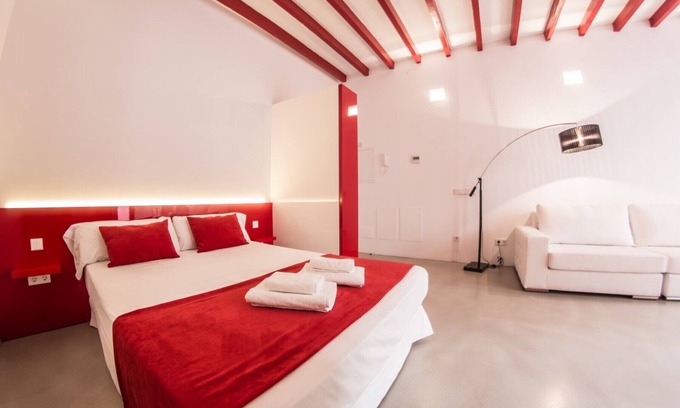 La Llotja-Born Apartment | Discover Lonja Suites: Oceanfront Getaway with Spa & Pool