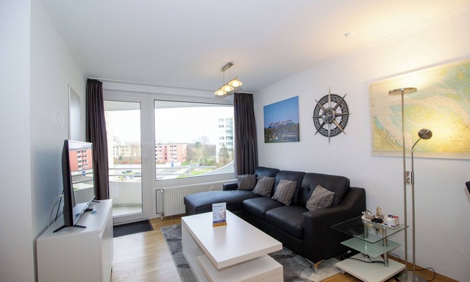 Duhnen Apartment | Beachside Comfort at Lord Nelson App.317: Pool & Spa Access