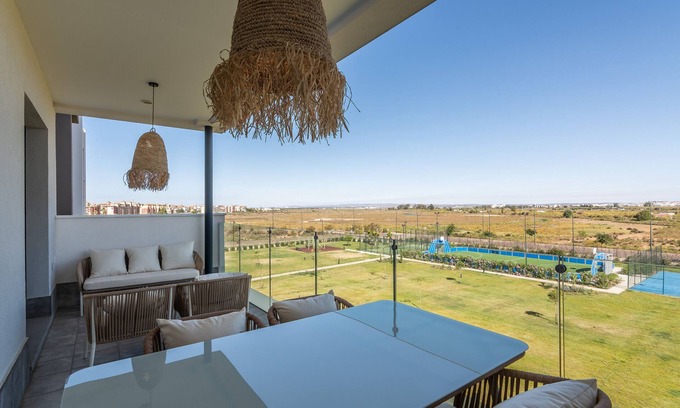 Ayamonte Apartment | Top-Rated Los Flamencos: Beachfront Bliss with Ocean Views