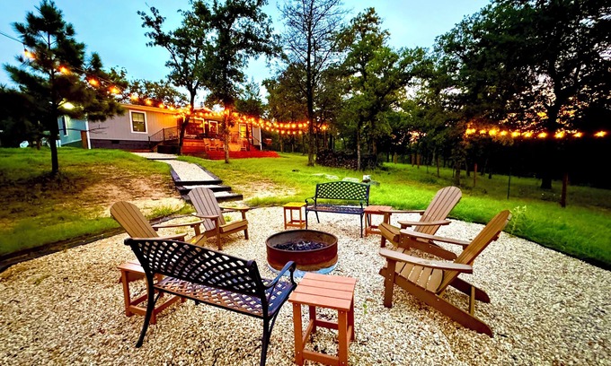 Bastrop County Cabin | Dog-Friendly Lost Pines Cabin with Hiking and Campfire Charm