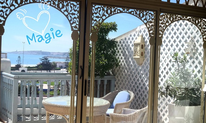 Essaouira Coast Apartment | Oceanfront Getaway at Lotus-Essaouira with Private Terrace