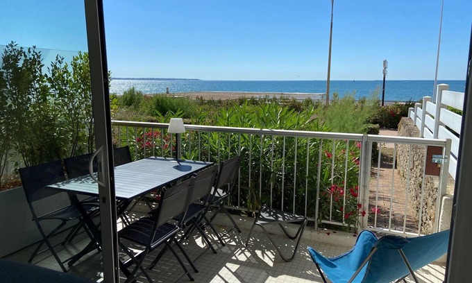 La Baule-Escoublac Apartment | Beautiful Oceanfront Apartment with Pool - La Baule