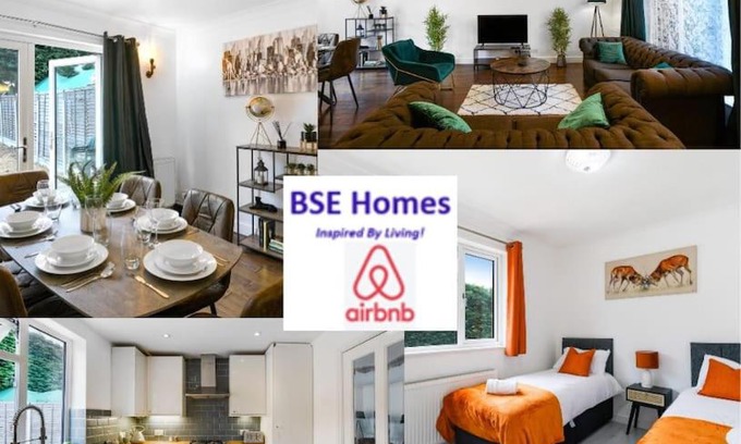 Loughton Apartment | Impressive 3 Bedroom Loughton Stay for Families by BSE Homes