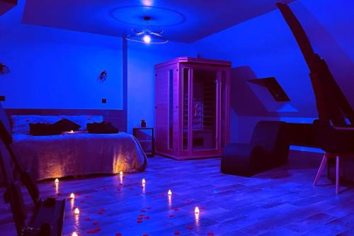 Chateau-Landon Apartment | Romantic Getaway at Love Room Le Chalet with Jacuzzi & Sauna