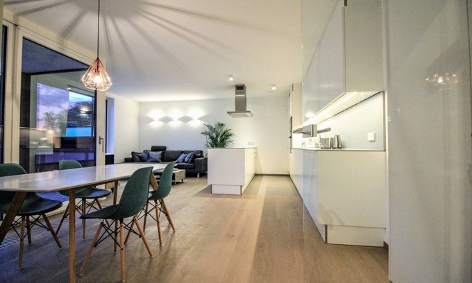 Neudorf-Weimershof Apartment | Top-Rated 2 Bedroom Penthouse near Kirchberg & City Center