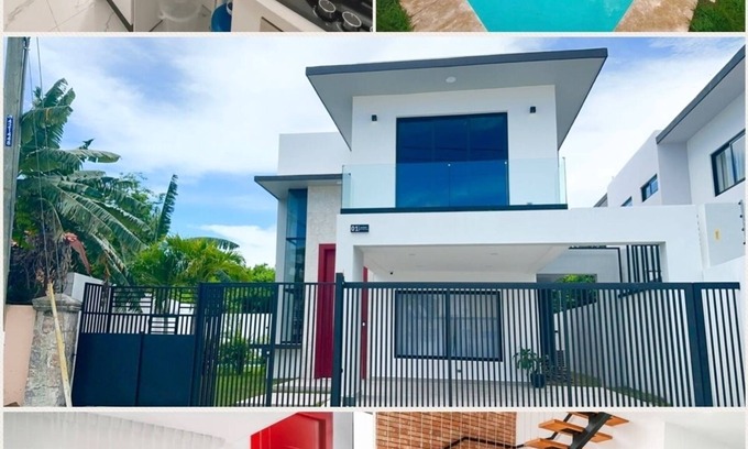 Punta Cana Villa | Lovely 3-bedroom villa in Downtown Punta Cana with WiFi, AC, pool and grill