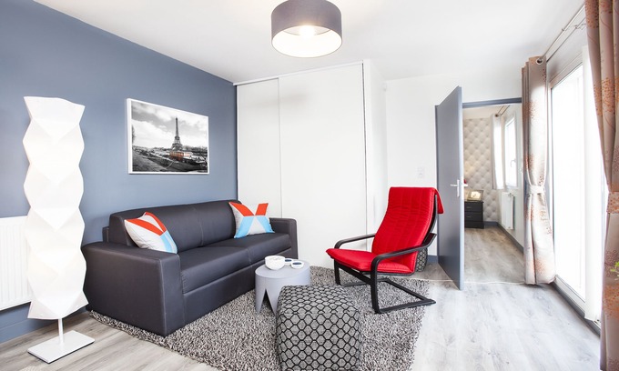 Vitry-sur-Seine Apartment | Convenient Stay Near Paris with Spa and Family Amenities